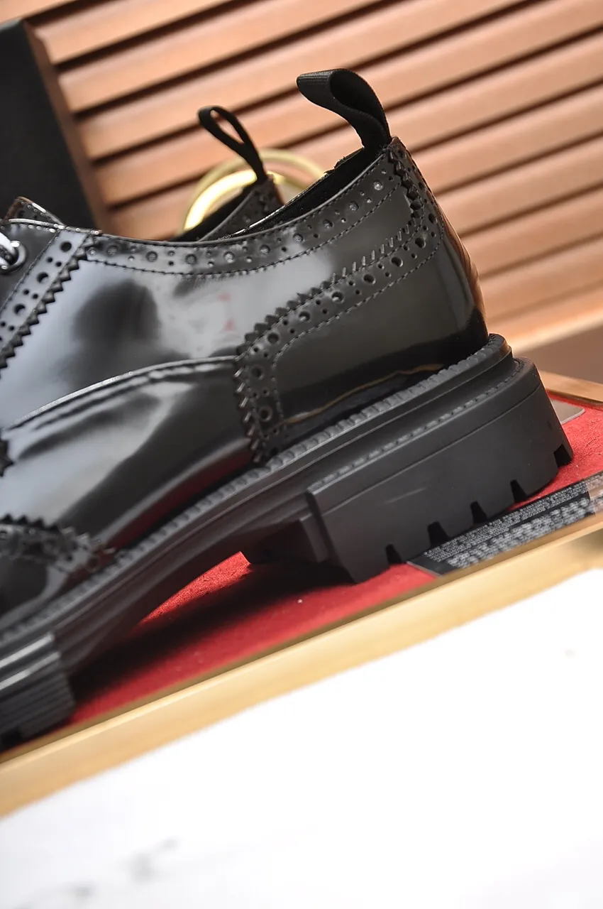Men's shoes 💰700💶 [Dior] high-end goods Niuli original order quality Dior —🆘.Dior original order purchasing, high-end leather shoes, fabric: imported from Italy open-edge beaded cowhide ➕ water-dyed cowhide/cowhide lining ➕ special original outsole, fine workmanship, real-life shooting 🎬 size: 38-45 (customized at 45)